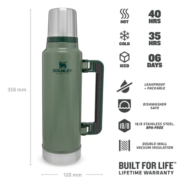 Thermosflasche Classic Legendary Bottle | 1.4L