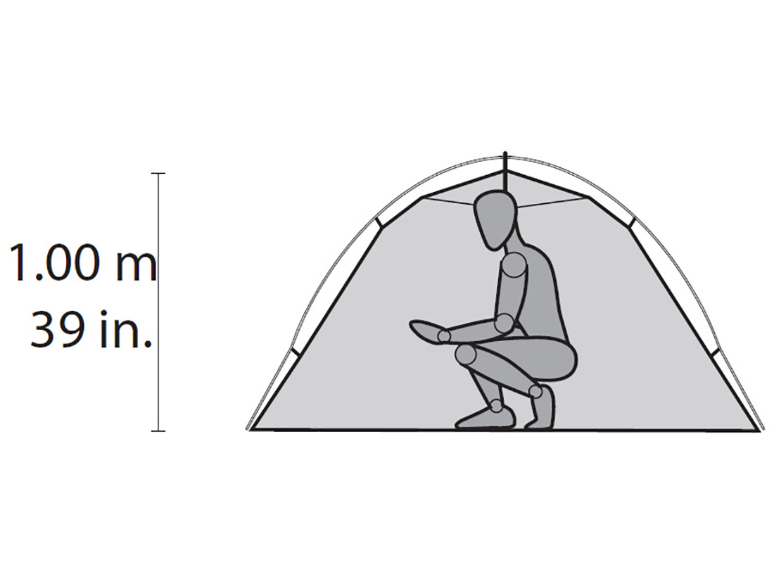 Kuppelzelt Hubba Hubba NX 2-Personen-Zelt