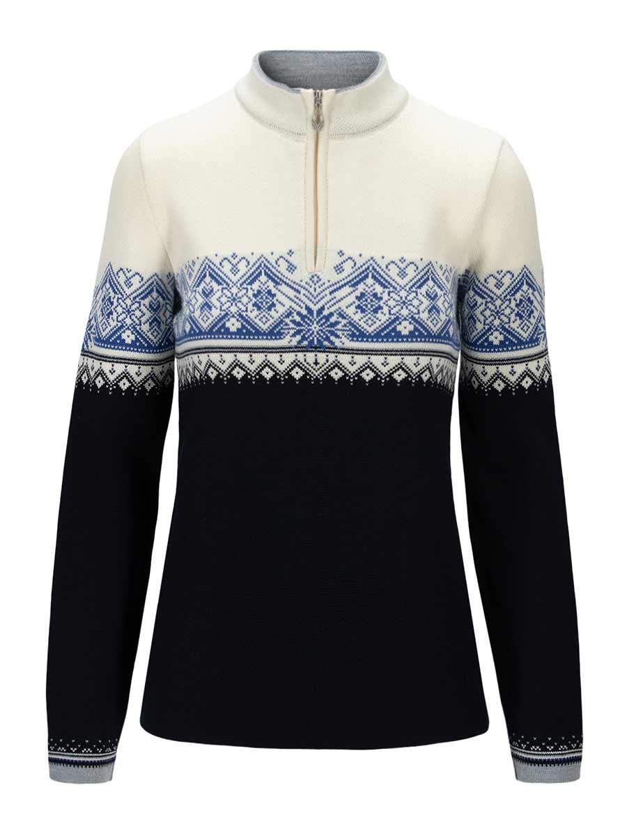 Moritz Sweater womens navy/off white/ultramarine