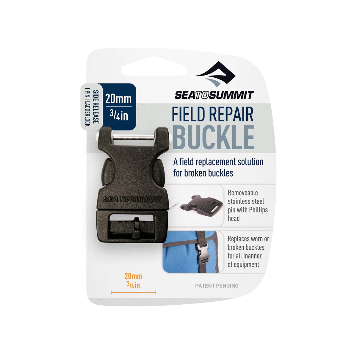 Field Repair Buckle - 20mm Ladderlo